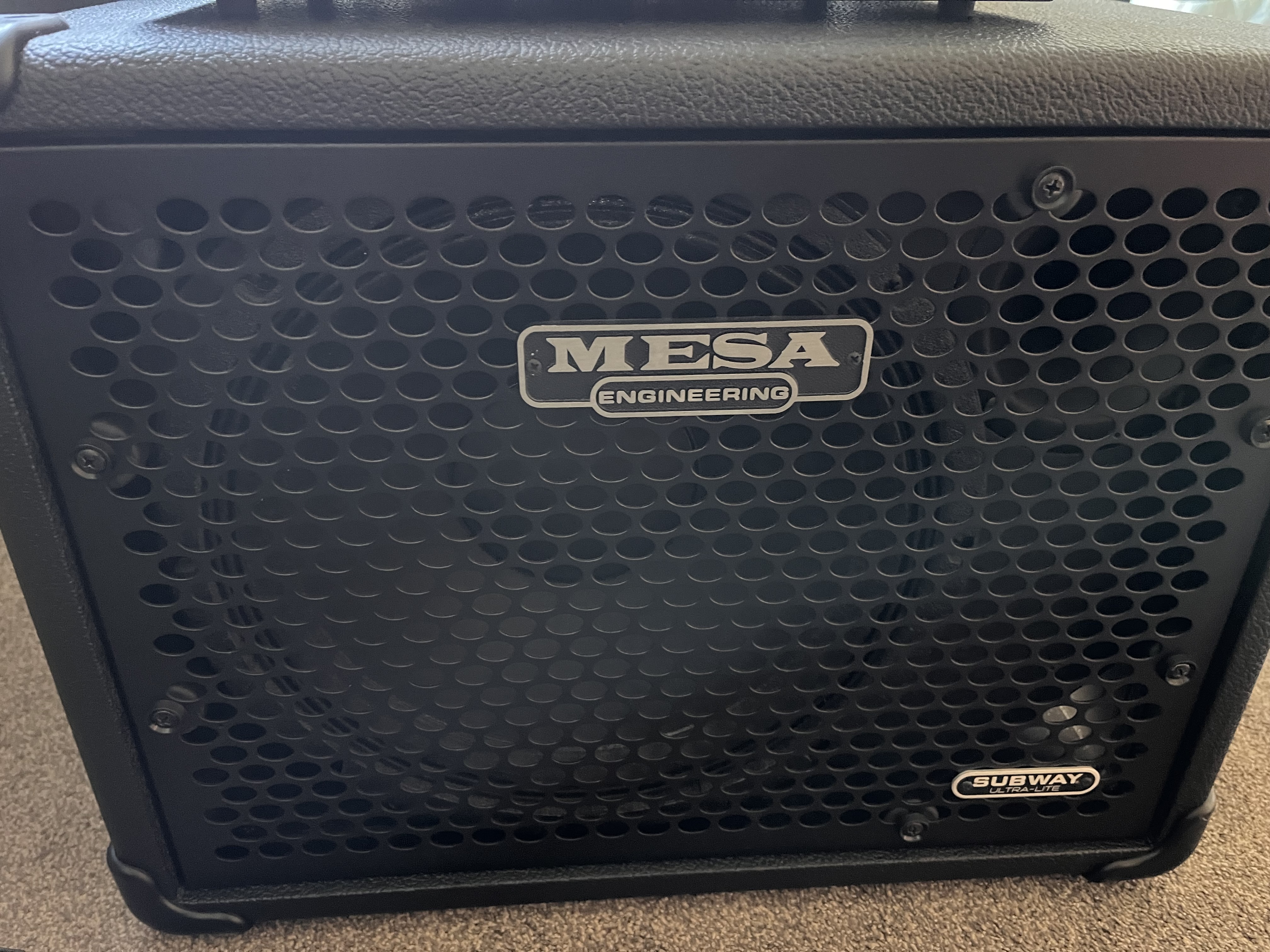 Mesa Engineering Subway Ultra-Lite — Speakon cabinet internals