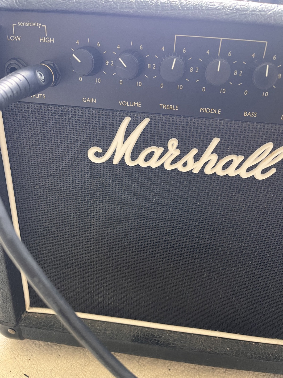 Marshall amp — gain pot replacement