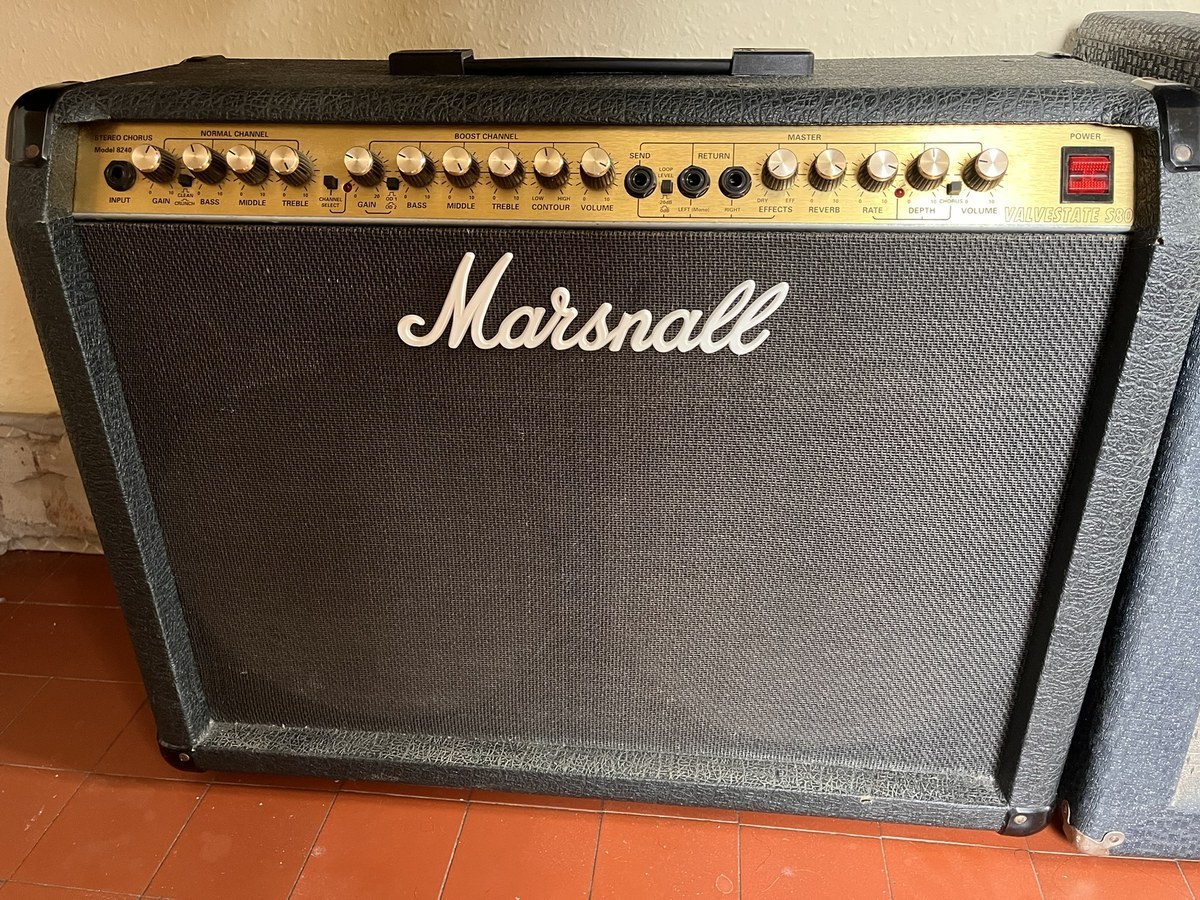 Marshall Valvestate S80 — front panel view